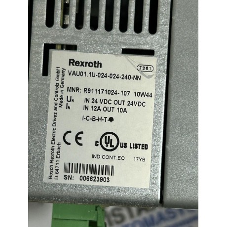 REXROTH VAU01.1U-024-240-NN